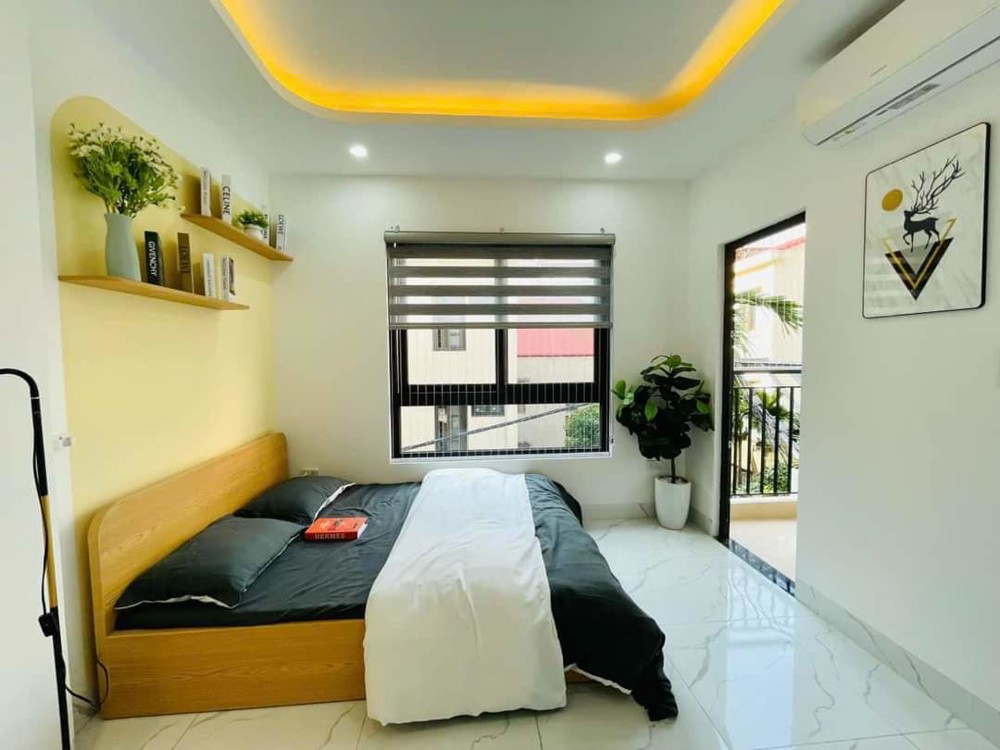 NHỔN - NHÀ MỚI 5 TẦNG - Ô TÔ ĐÔ CỬA GIÁ 6.9 TỶ