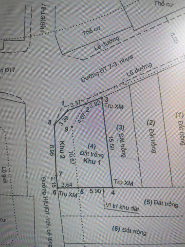 GẤP BÁN ĐẤT LÔ GÓC 2 MẶT TIỀN ĐÔNG THẠNH 7-3 – GIÁP Q12