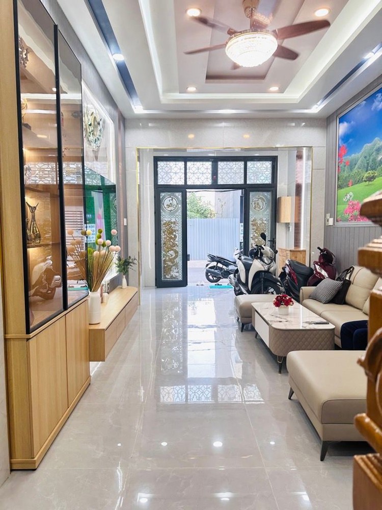 Nhà hẻm xe hơi 4 tầng có thang máy khu dân cư Gò Vấp – đường số 59, 70.2m², ngang 3.9m, 14.7 tỷ