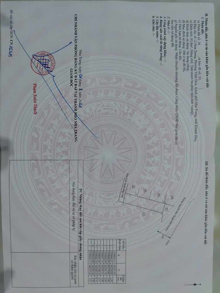 BÁN NHÀ HẺM HOÀ TRUNG VĨNH HOÀ NHA TRANG