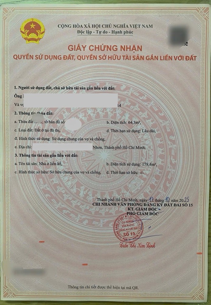 64.3m, BÁN GẤP NHÀ 5 TẦNG, HXH, PHAN VĂN TRỊ, P5 GÒ VẤP, 7 TỶ NHINH