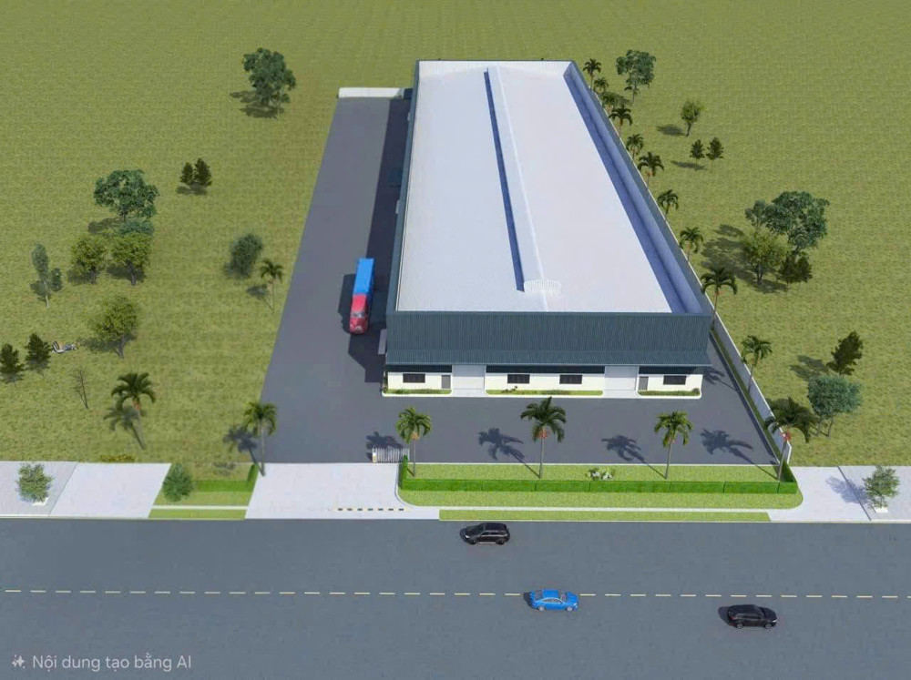 Cho thuê nhà xưởng 6.500m² ngoài KCN Bến Cát, Bình Dương – Xưởng mới 100%, PCCC tự động