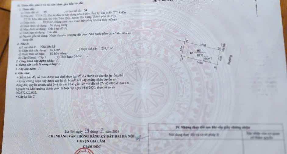 CẦN BÁN 136 M2 KHU 31HA - GIA LÂM, GIÁ CHỈ 135 TR/M2, LH 0985865658