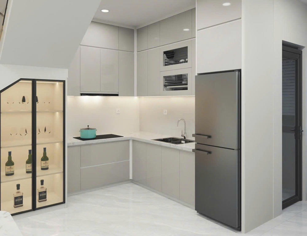 Nhà đẹp 2 tầng 2 mặt tiền hẻm ô tô Hải Đức – Full nội thất – Giá 4,5 tỷ