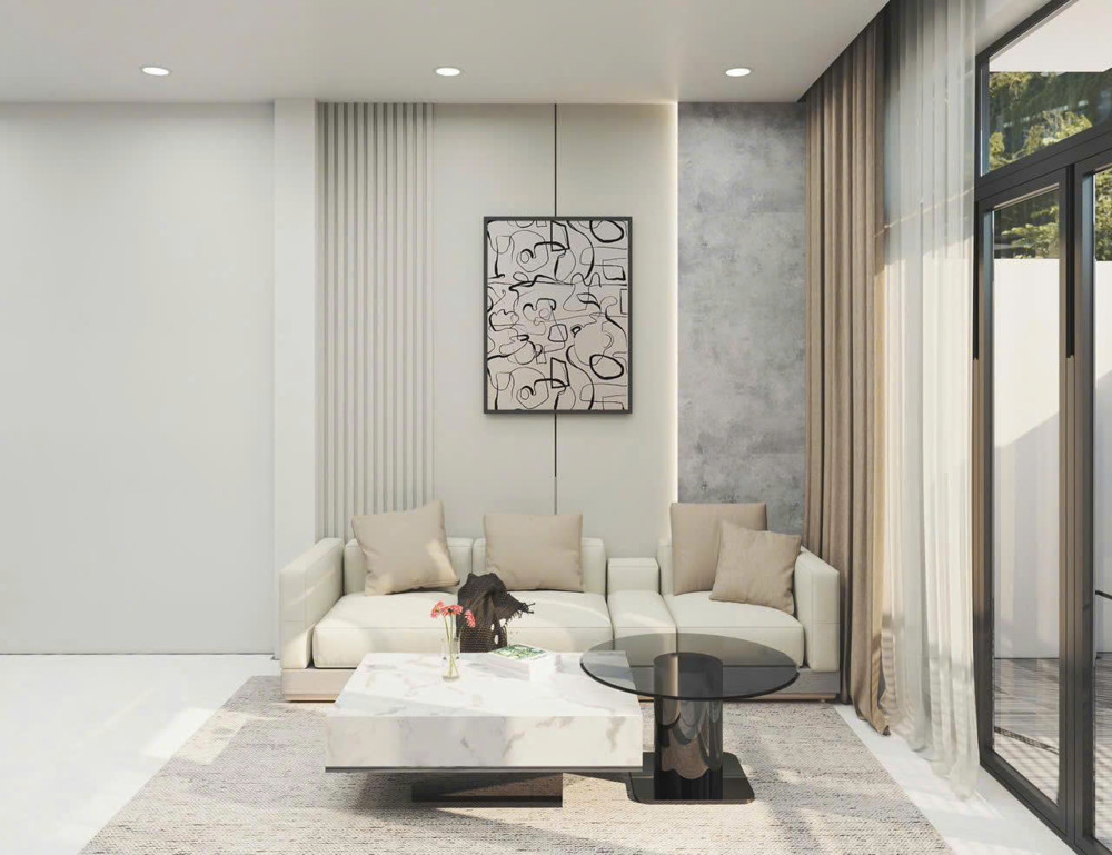 Nhà đẹp 2 tầng 2 mặt tiền hẻm ô tô Hải Đức – Full nội thất – Giá 4,5 tỷ