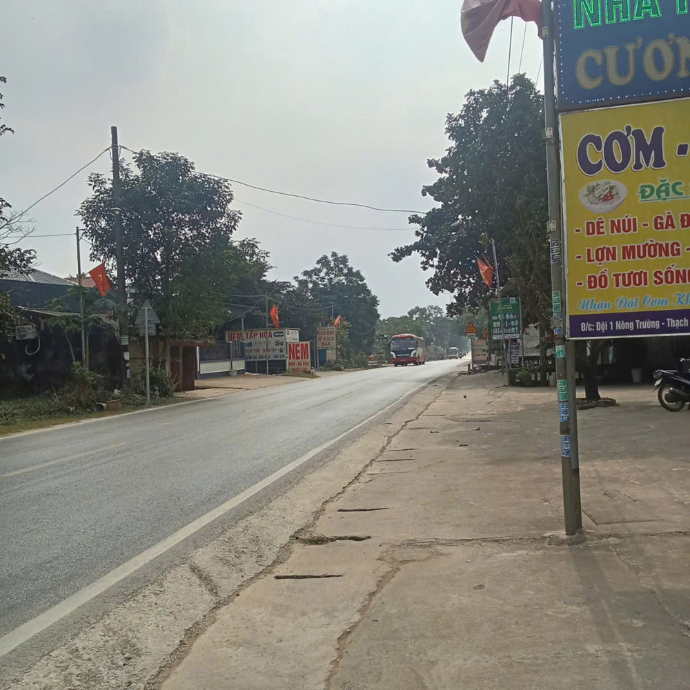 BÁN ĐẤT THẠCH QUẢNG, THẠCH THÀNH, TH, CÁCH ĐƯỜNG HỒ CHÍ MINH 100M, CHỈ HƠN 1 TRIỆU/M2