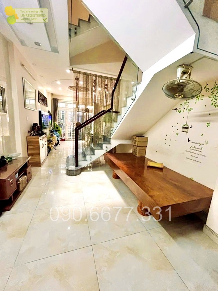 ‼️ Phường 1 Trung tâm Bình Thạnh - Mặt tiền Phó Đức Chính - 4 tầng vuông vức - Giá mặt hẻm