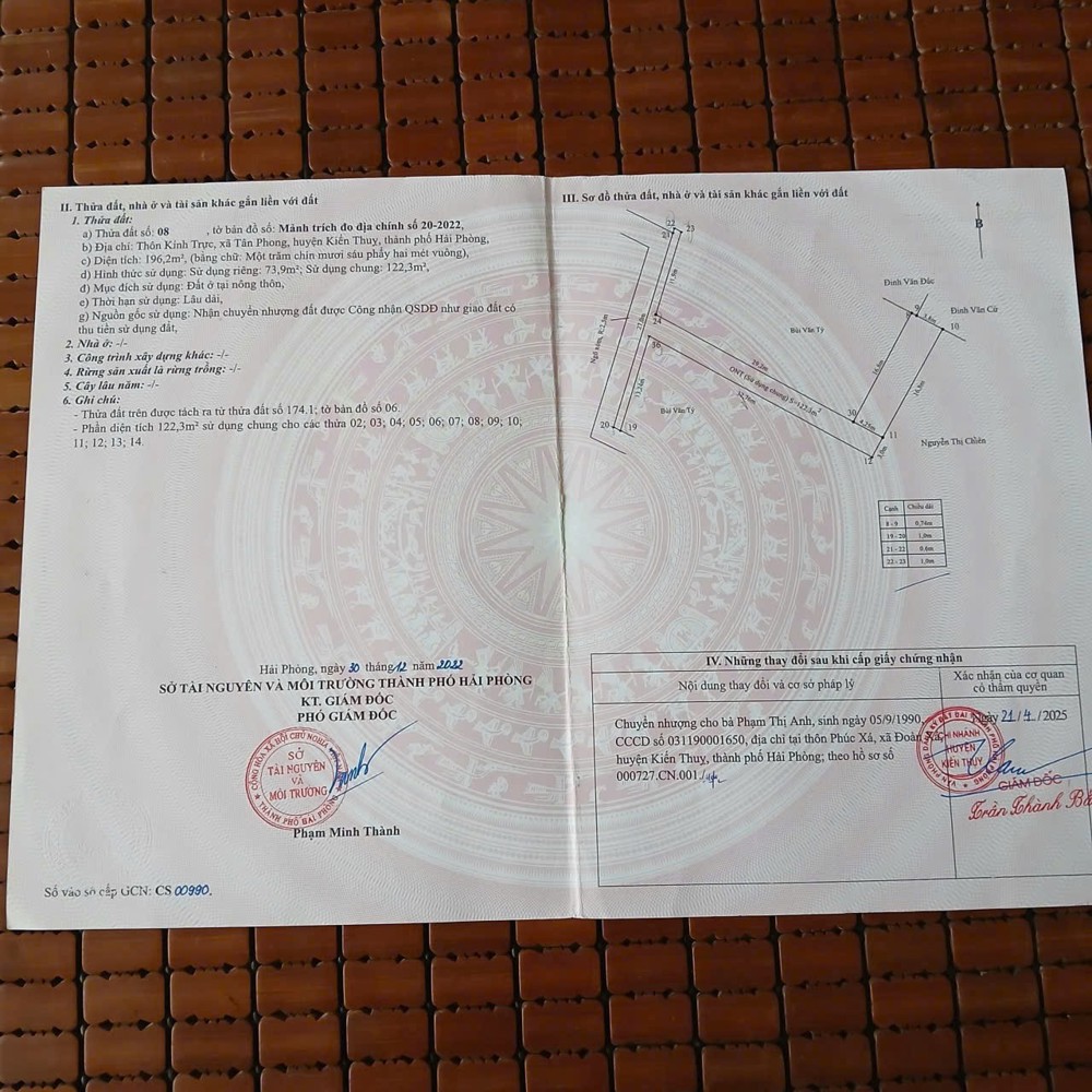 CHỈ 8XX TRIỆU – LÔ ĐẤT KÍNH TRỰC, TÂN PHONG – SAU NHÀ MẶT ĐƯỜNG TRỤC CHÍNH  ZALO 0567 222 555