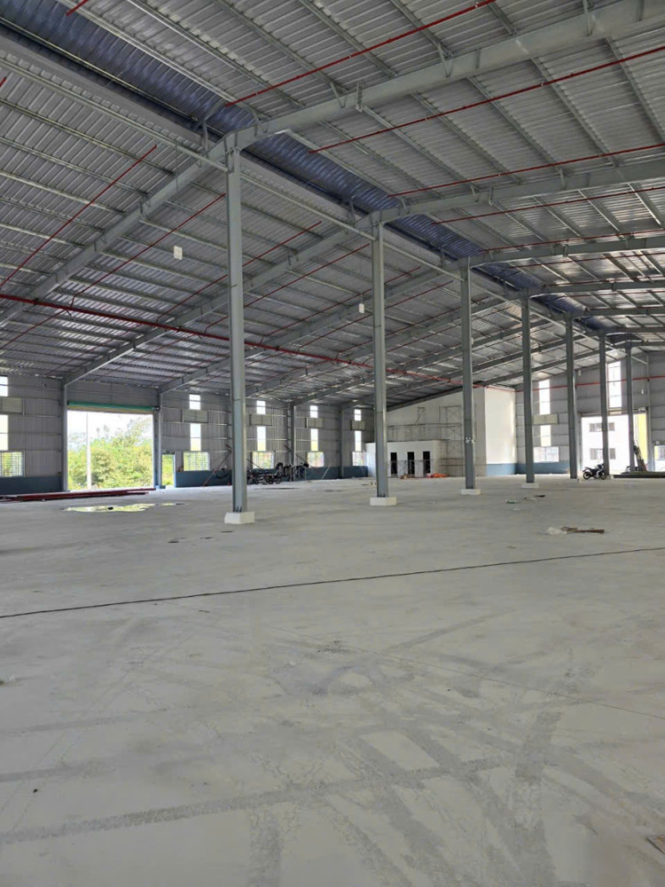 CHO THUÊ XƯỞNG MỚI BÀU BÀNG BÌNH DƯƠNG, PHÁP LÝ ĐẦY ĐỦ, DT 3700-4200m2