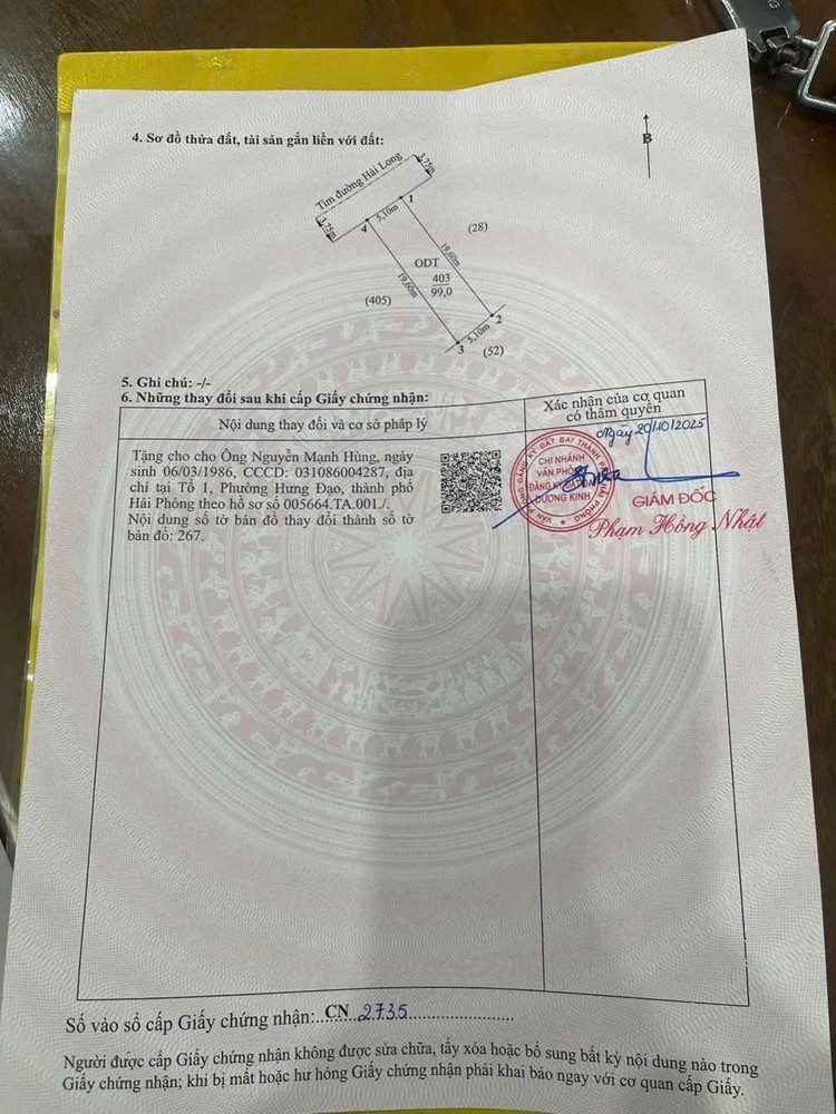 Bán đất Hải Thành 1 – 99m² ngang 5,1m – Giá 4.x tỷ  Đường nhựa 8m hiếm khu vực – Hàng đầu tư trung