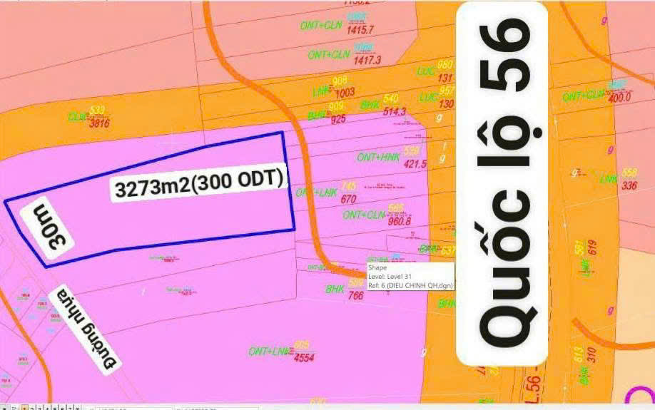 Chính Chủ Cần Bán - Đất Sào Hòa Long • Diện Tích: 3.300 M² (300 M² Thổ Cư, Phủ Hồng Toàn Bộ