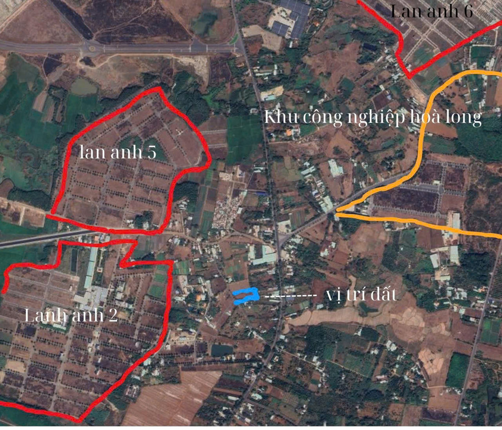 Chính Chủ Cần Bán - Đất Sào Hòa Long • Diện Tích: 3.300 M² (300 M² Thổ Cư, Phủ Hồng Toàn Bộ