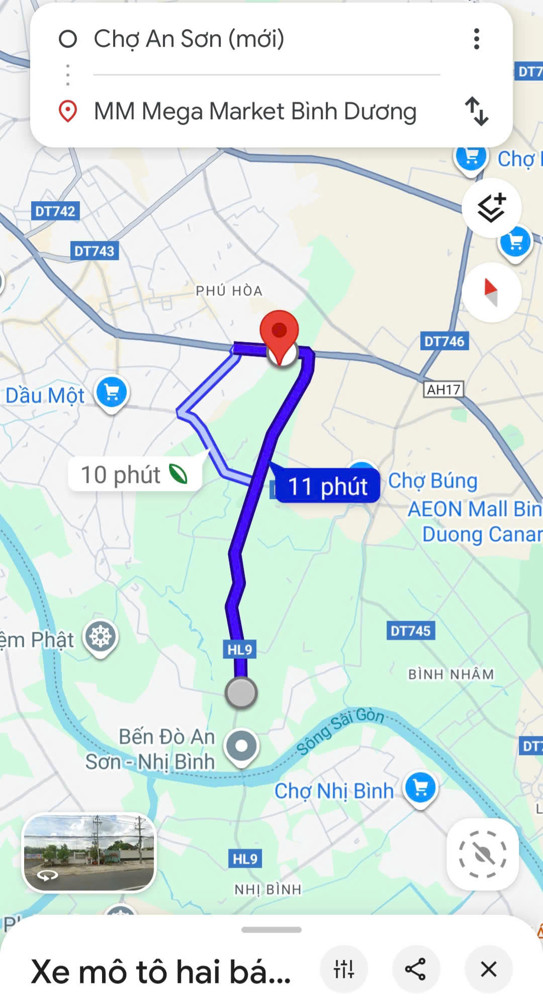 BÁN ĐẤT THỔ CƯ CHÍNH CHỦ CÓ SẴN NHÀ ,AN SƠN, THUẬN AN, BÌNH DƯƠNG