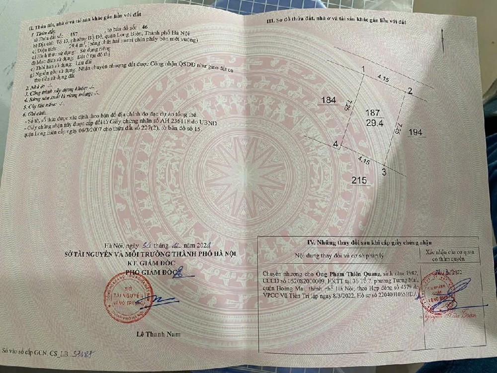 Bán nhà ngõ 175 Bồ Đề. Vị trí siêu đẹp 1 nhà ra mặt phố chỉ hơn 7 tỷ còn tl