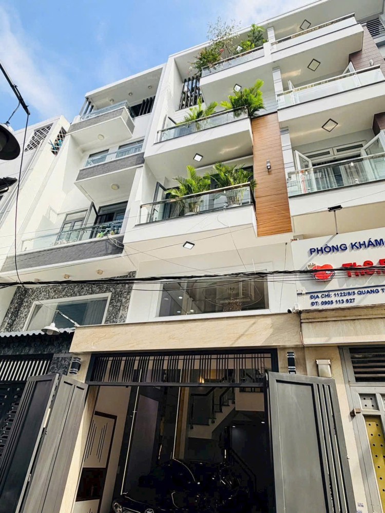 4.1X13m, Bán Gấp Nhà 5 Tầng, Hxh, Quang Trung, P8 Gò Vấp, 9 Tỷ X