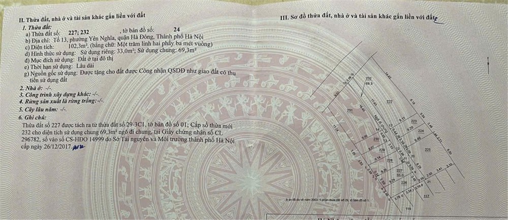 Đất Đẹp - Giá Tốt - Bán 3 Lô Đất Tiềm Năng Tại Phường Yên Nghĩa Hà Đông, Hà Nội