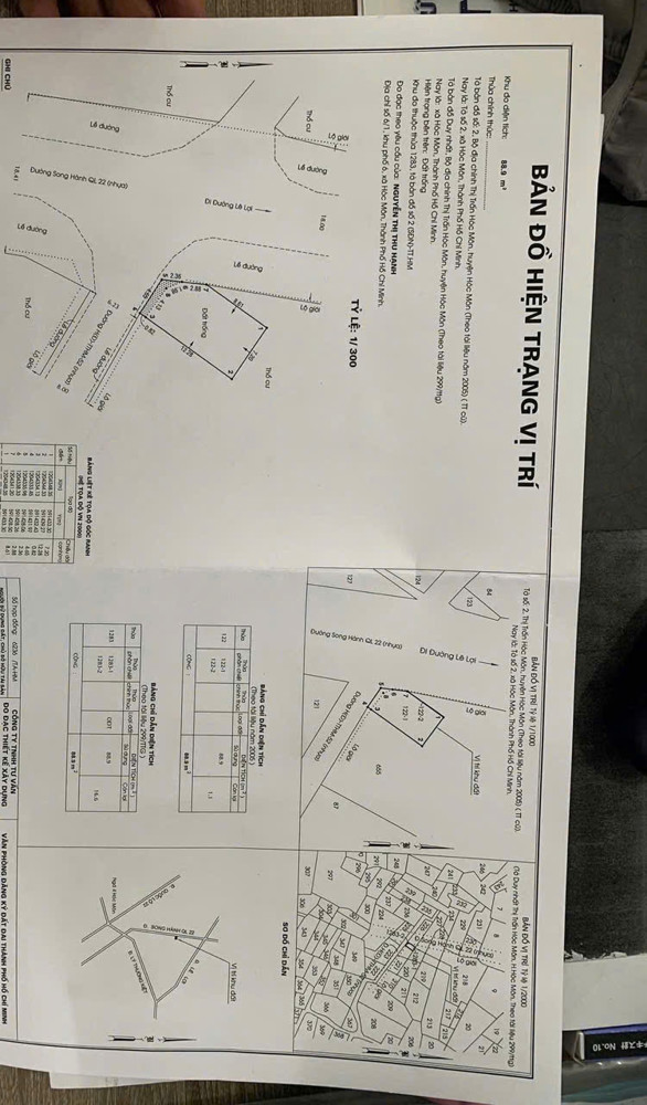 Chính Chủ Bán – Lô Góc 2 Mặt Tiền Ngã Tư Vip – Thị Trấn Hóc Môn