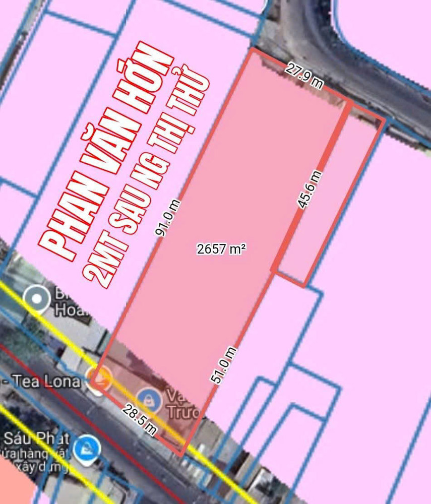 Mặt Tiền (25X100) Phan Văn Hớn – Vị Trí Vàng Làm Gì Cũng Sinh Lời