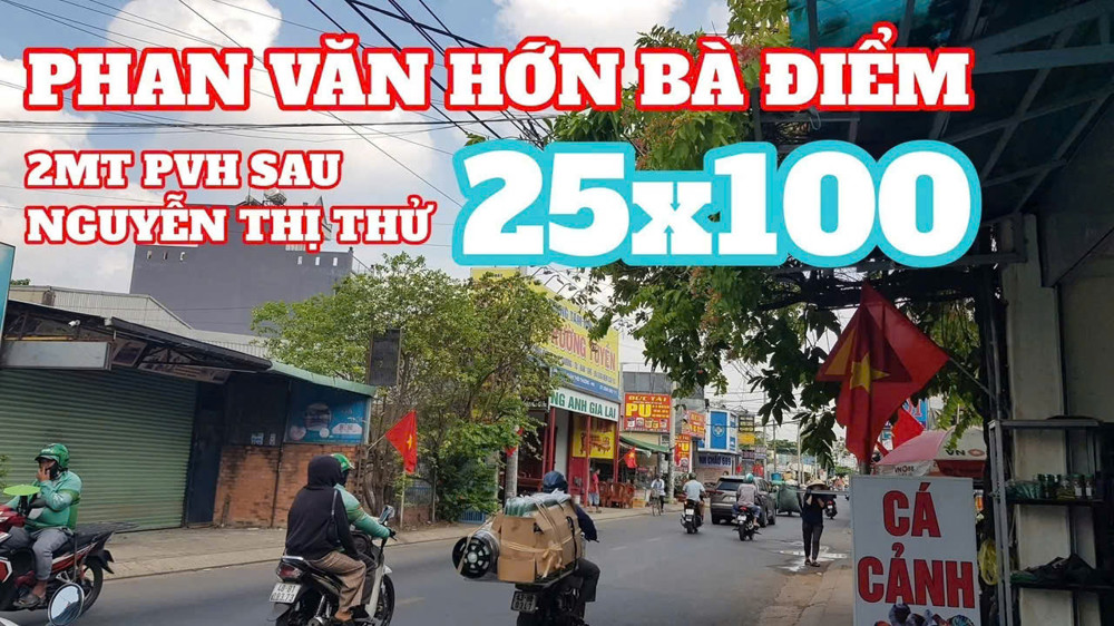 Mặt Tiền (25X100) Phan Văn Hớn – Vị Trí Vàng Làm Gì Cũng Sinh Lời