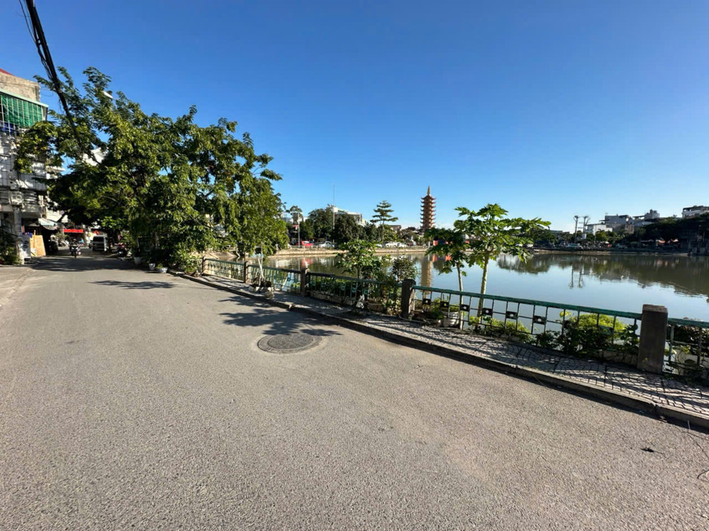 Bán đất view hồ Ông Báo trung tâm thành phố Hải Phòng, vị trí hiếm, tiềm năng cao