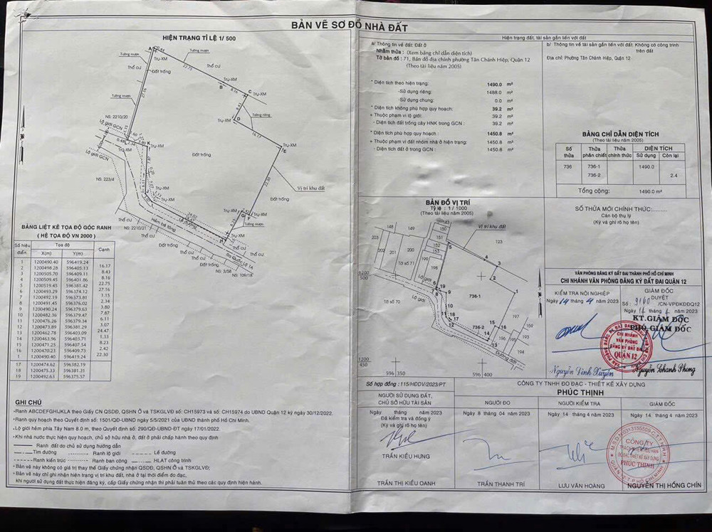 SIÊU PHẨM ĐẤT LỚN 1/ QUỐC LỘ 1A – 1.490m² FULL THỔ CƯ, Q.12