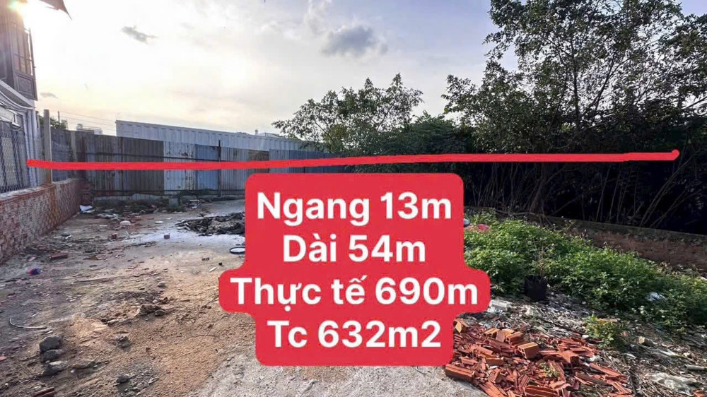 BÁN ĐẤT AN PHÚ ĐÔNG 26 – THỔ CƯ 632m² GIÁ TỐT ĐẦU TƯ