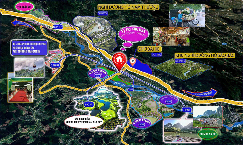 Lô Đất Đẹp 306Tr Sẵn Sổ Tại Kim Bôi, Hòa Bình