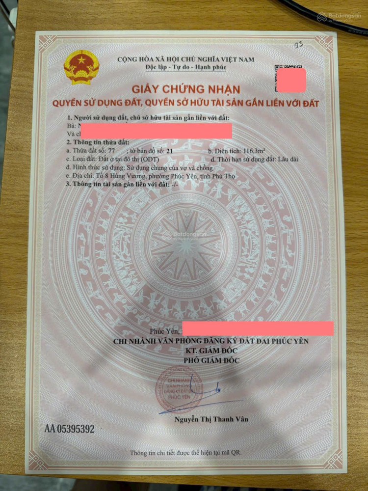 ĐẦU TƯ SINH LỜI NGAY – LÔ ĐẤT 3 MẶT THOÁNG HIẾM CÓ TẠI TMS PHÚC YÊN