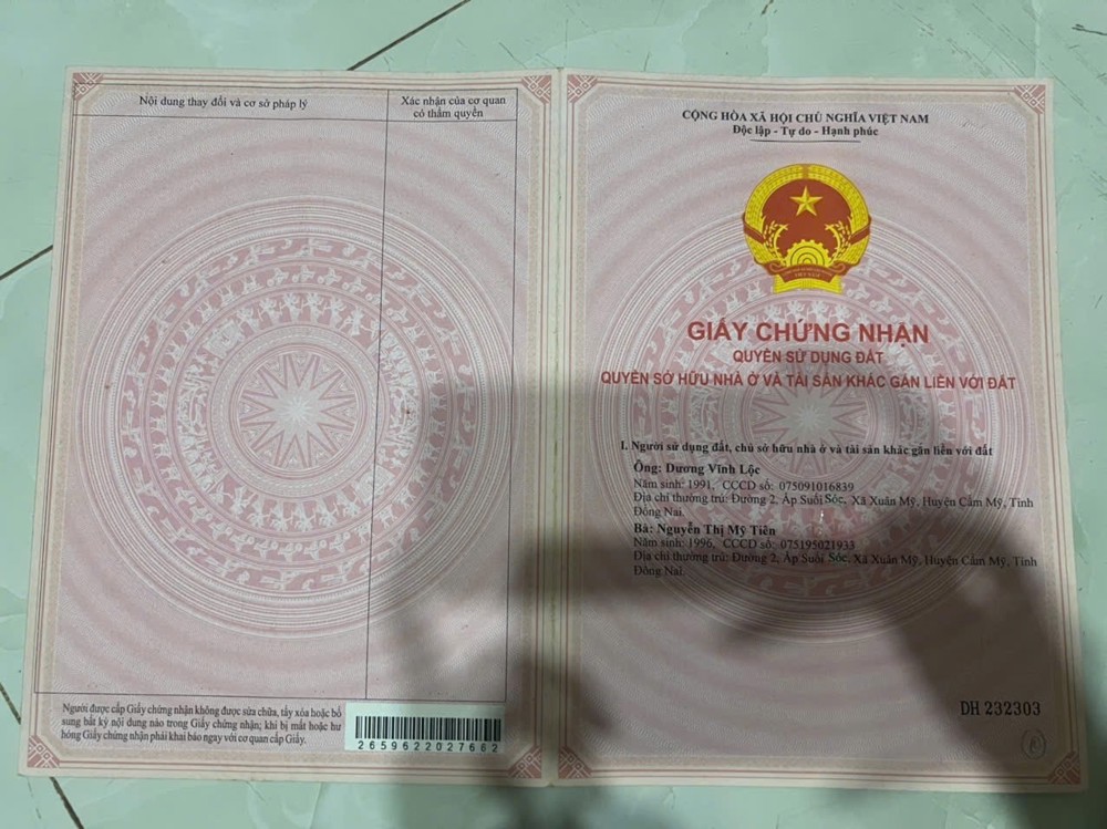 Đất Chính Chủ - Giá Tốt Địa Chỉ Xã Xà Bang, Huyện Châu Đức, Tỉnh Bà Rịa Vũng Tàu