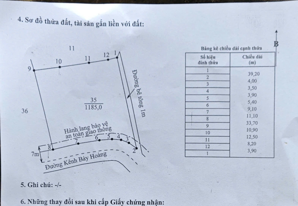Bán Lô Đất Lúa Chuyển Thổ Đường Bê Tông 6M Giá 1,55 Tỷ