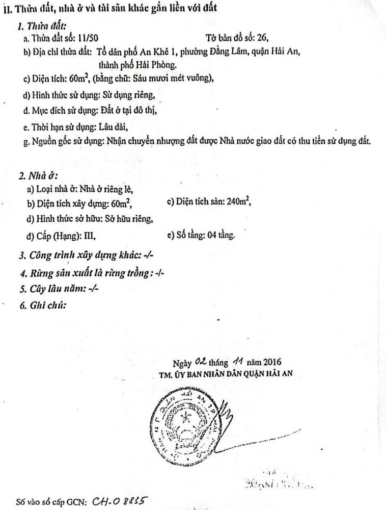 Nhà Tuyến 2 Mặt Ngõ 162 Trung Lực - 60M 4 Tầng - Độc Lập Dân Xây