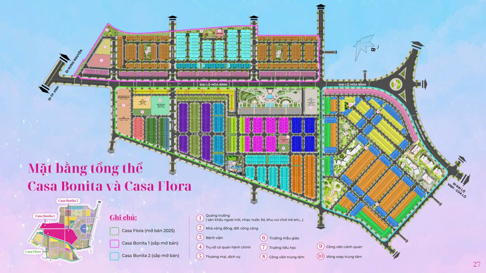 Bán Biệt Thự Liền Kề Cao Cấp Casa Bonita – Đại Đô Thị Vsip Nghệ An