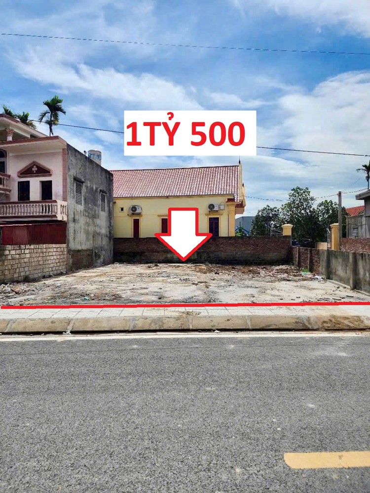 Cần Bán Lô Đất Gần Biển Gần Cảng Biển Gía 1 Tỷ 500