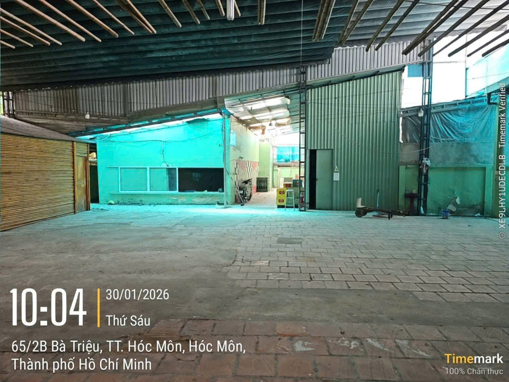 Xưởng Mặt Tiền Bà Triệu – Gần Bv Hóc Môn – 921M² – Quỹ Đất Lớn Hiếm