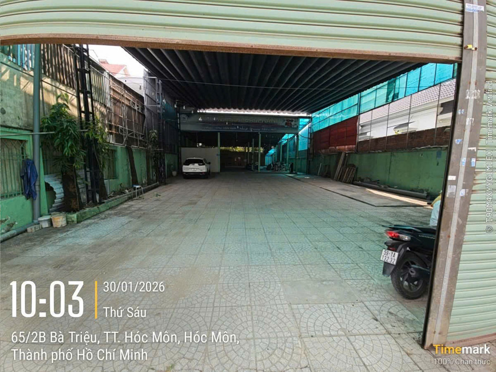 Xưởng Mặt Tiền Bà Triệu – Gần Bv Hóc Môn – Quỹ Đất Lớn Hiếm