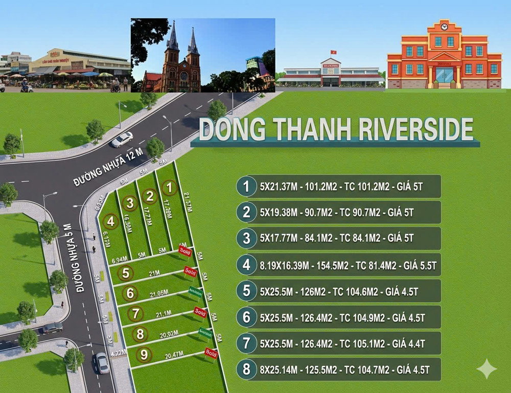 Siêu Phẩm 8 Lô Vừa Ra Sổ Mặt Tiền Nhựa Khu Nhà Lầu Giáp Q.12 Nhanh Chọn Lựa