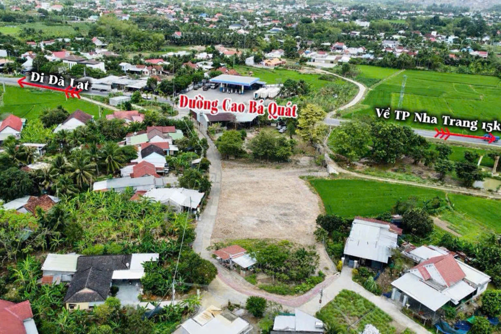 Đất Diên Khánh – Cách Võ Nguyên Giáp 100M – Giá Chỉ Từ 1 Tỷ