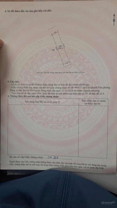 Bán 126M2 Đất Lỗ Giao Nằm Trong Lõi Kđt Đa Mục Tiêu - 2 Mặt Tiền