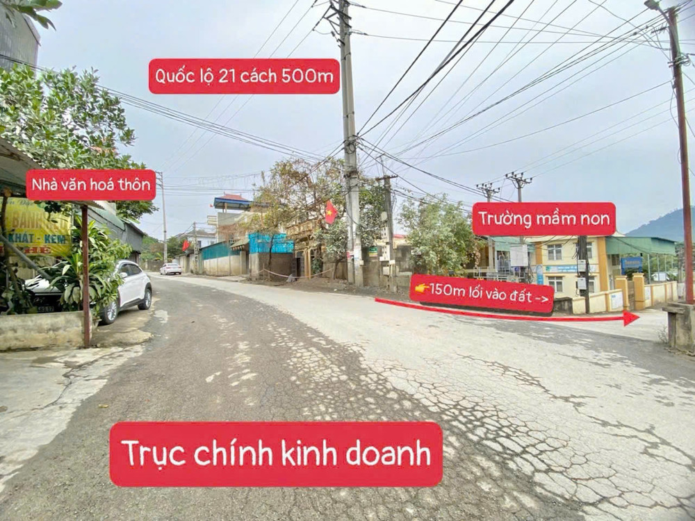 Bán Đất, Phú Cát, Hà Nội Tiếp Giáp V Đ 5 Tổ Hợp Y Tế Đô Thị Vệ Tinh Hòa Lạc 100 M2, 3,5 Tỷ