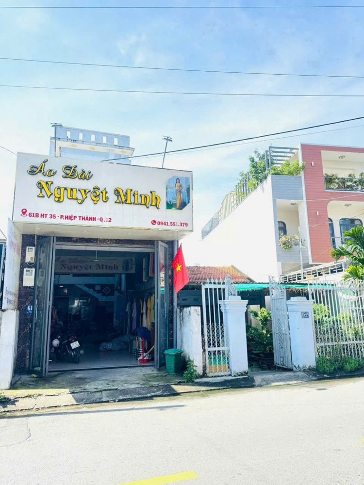 Mặt Tiền Hiệp Thành 35 – Nở Hậu 5,3M – 4Pn – Chỉ 8,49T Quận 12 Giá Rẻ