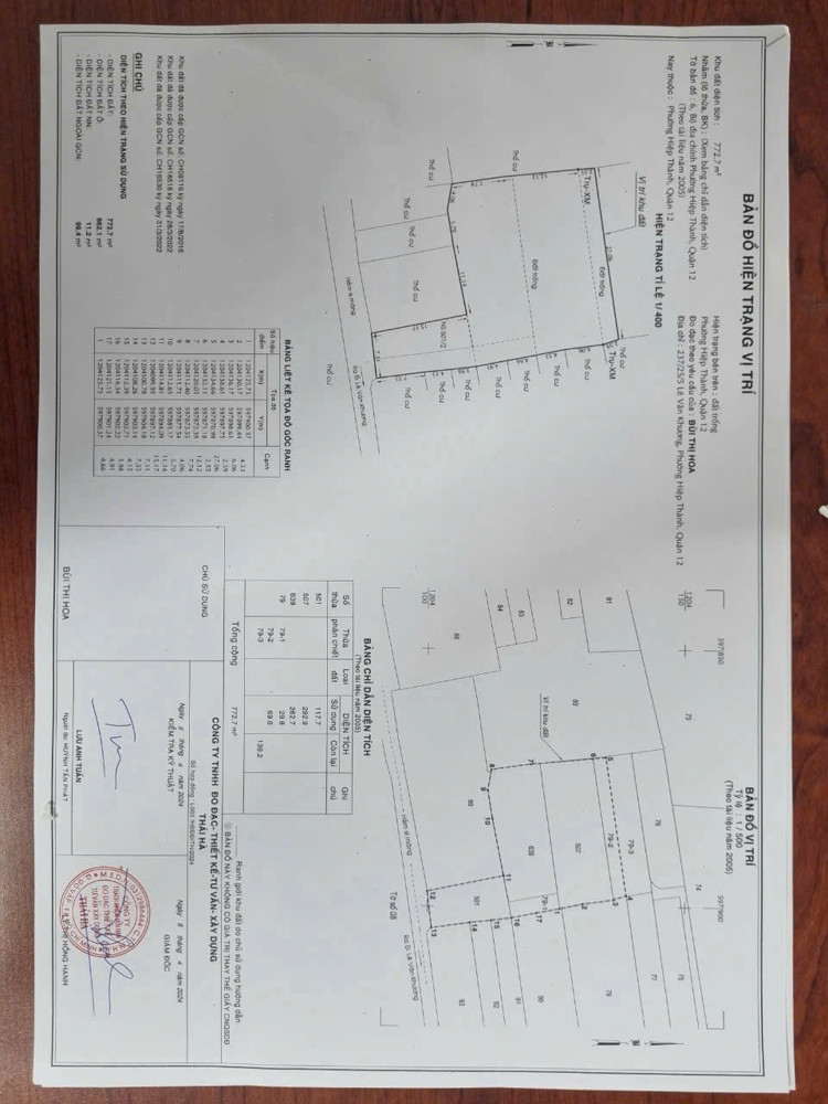 Quỹ Đất Lớn Hiếm – Lê Văn Khương Cách Lê Văn Khương 30M – 650M² Thổ Cư