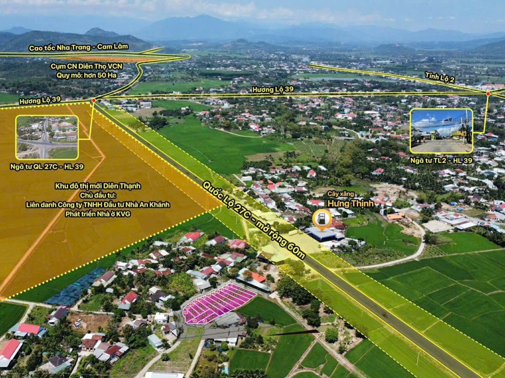 Đón Sóng Khu Đô Thị Mới Diên Thạnh – Diên Khánh - Khánh Hoà - Giá Siêu Ưu Đãi