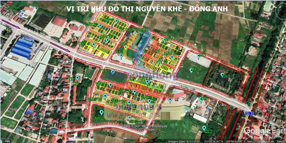 Bán Đất Khu Đô Thị Nguyên Khê - Kinh Doanh Đỉnh - Giá Rẻ Nhất Khu