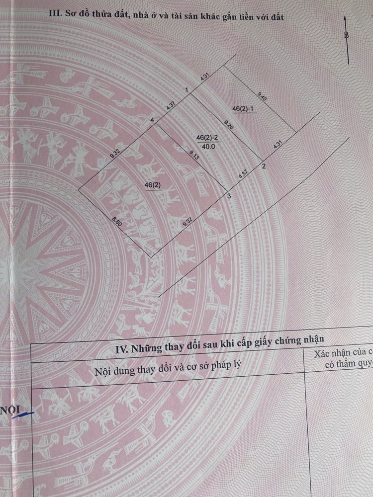 Chính Chủ Cần Bán 40 M2 Đất Trâu Quỳ - Gia Lâm, Giá 4.92 Tỷ, Lh 0985865658