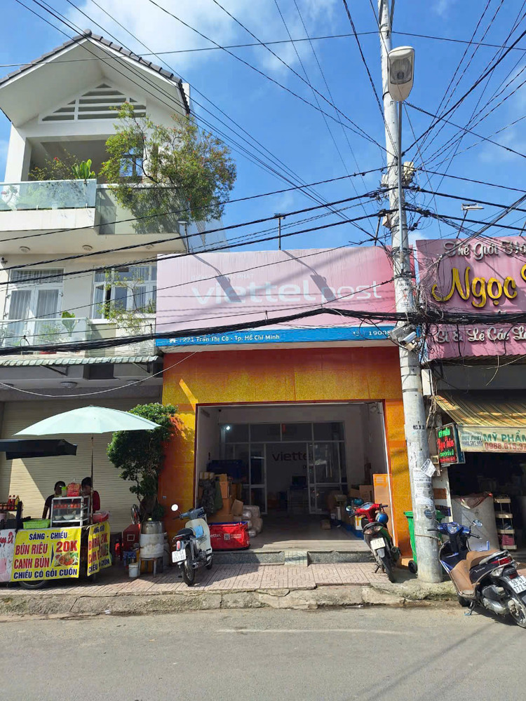 Nhà C4 Mặt Tiền (5.1X25) Trần Thị Cờ – Ngay Chợ – Kinh Doanh Cực Sung