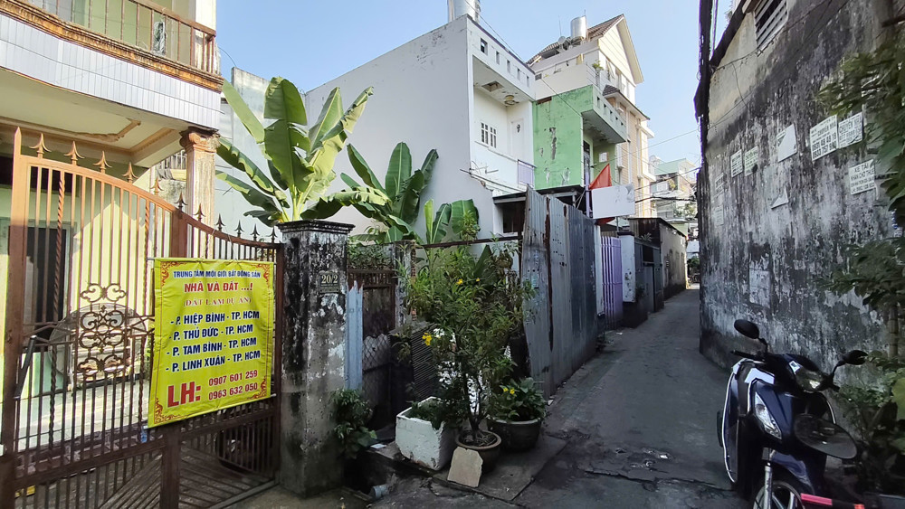 Bán Đất Tặng Nhà Góc 2 Mặt Tiền Hẻm Đường 25 – Hiệp Bình Chánh – Tp Thủ Đức