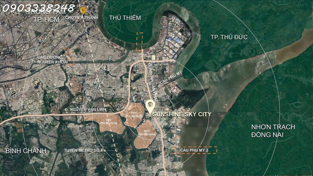 Booking Giữ Chỗ Sớm V8, V9, Hưởng 1% Chiết Khấu Tại Sunshine Sky City Để Đón Đầu Hạ Tầng Phát Triển