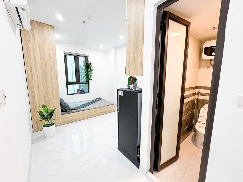 Căn Hộ Cho Thuê Trung Tâm Thanh Xuân - Full Đồ - Thiết Kế Phòng Siêu Đẹp - Khách Luôn Full Phòng