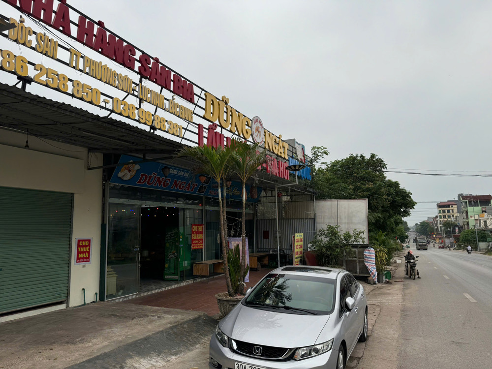 Cho Thuê Mặt Bằng Kinh Doanh Dốc Sàn , Lục Nam, Bắc Giang – Vị Trí Đẹp