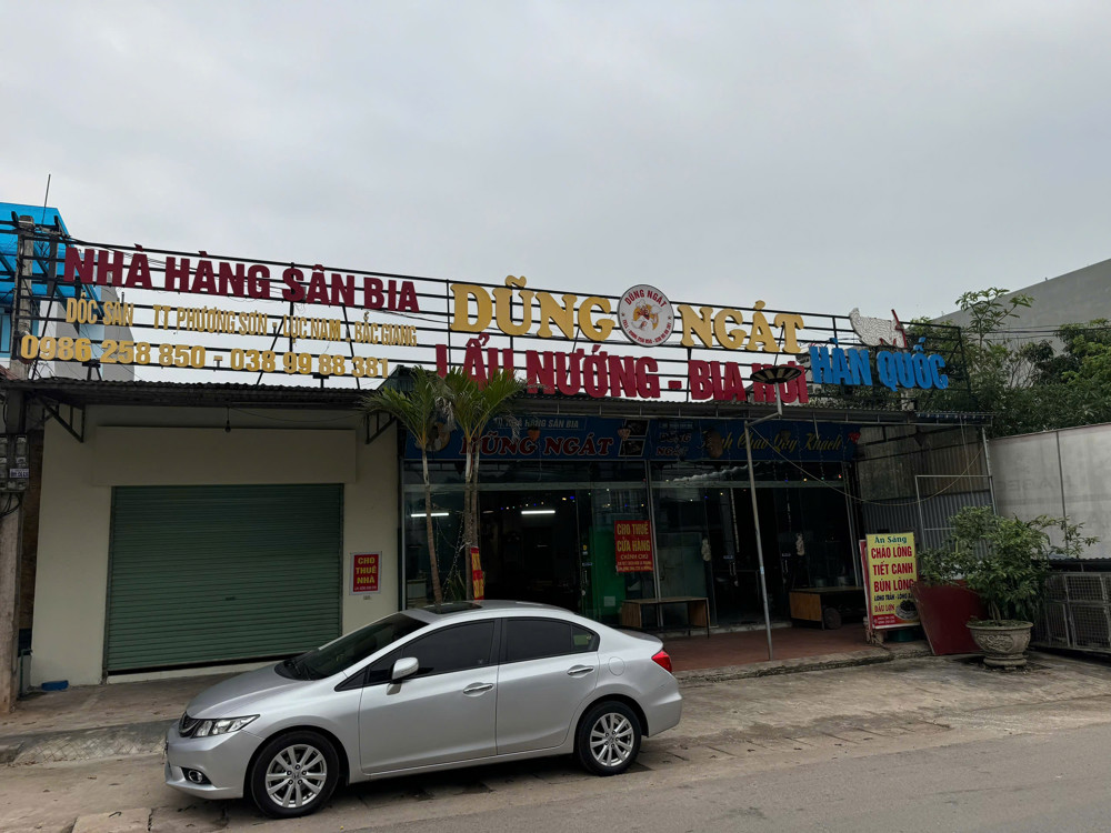 Cho Thuê Mặt Bằng Kinh Doanh Dốc Sàn , Lục Nam, Bắc Giang – Vị Trí Đẹp